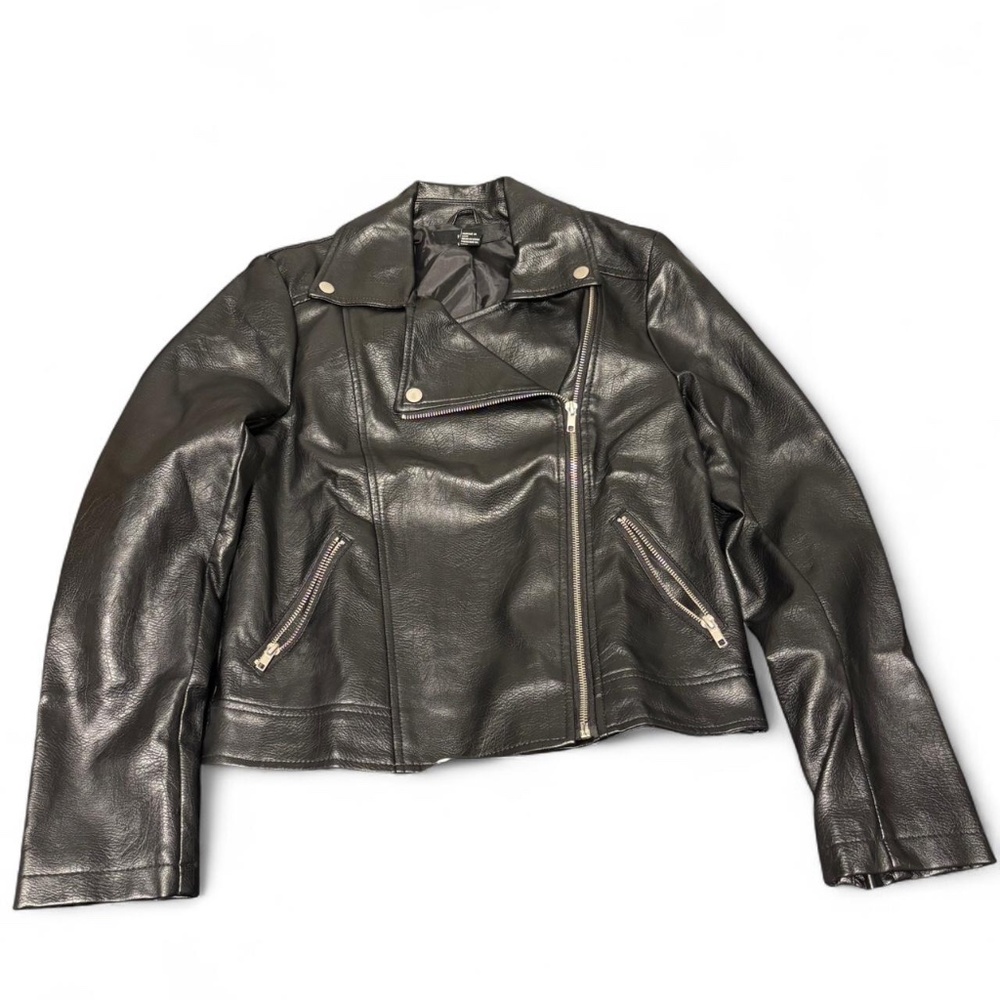 forever 21 faux leather jacket
